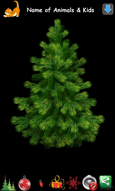 Christmas tree decoration screenshot