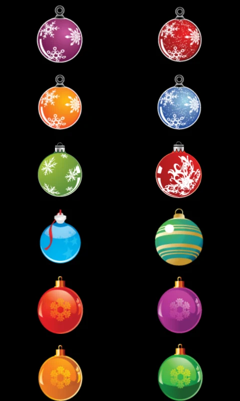 Christmas tree decoration screenshot