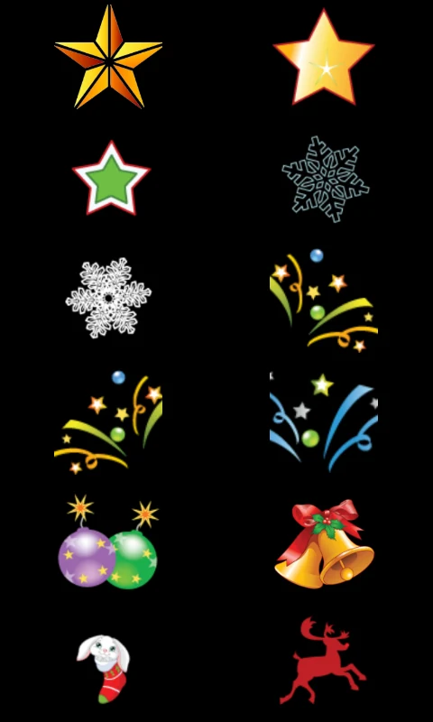 Christmas tree decoration screenshot